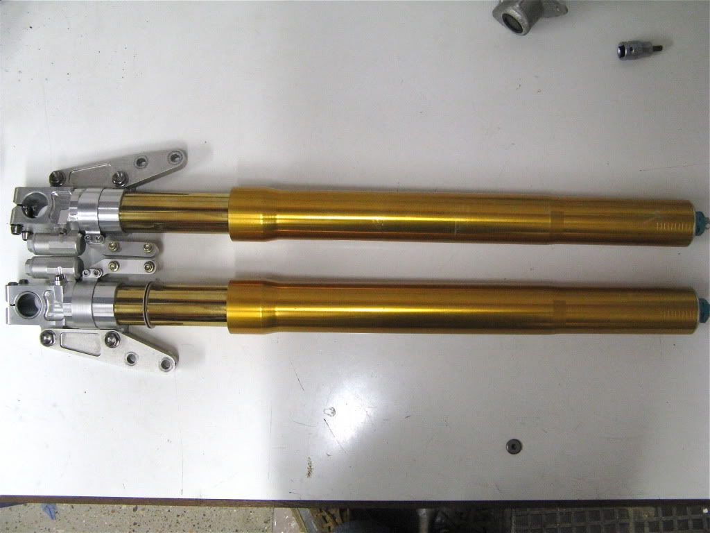 FSOhlins Factory 46mm Superbike forks FG9500 Ducati Sporting Club UK